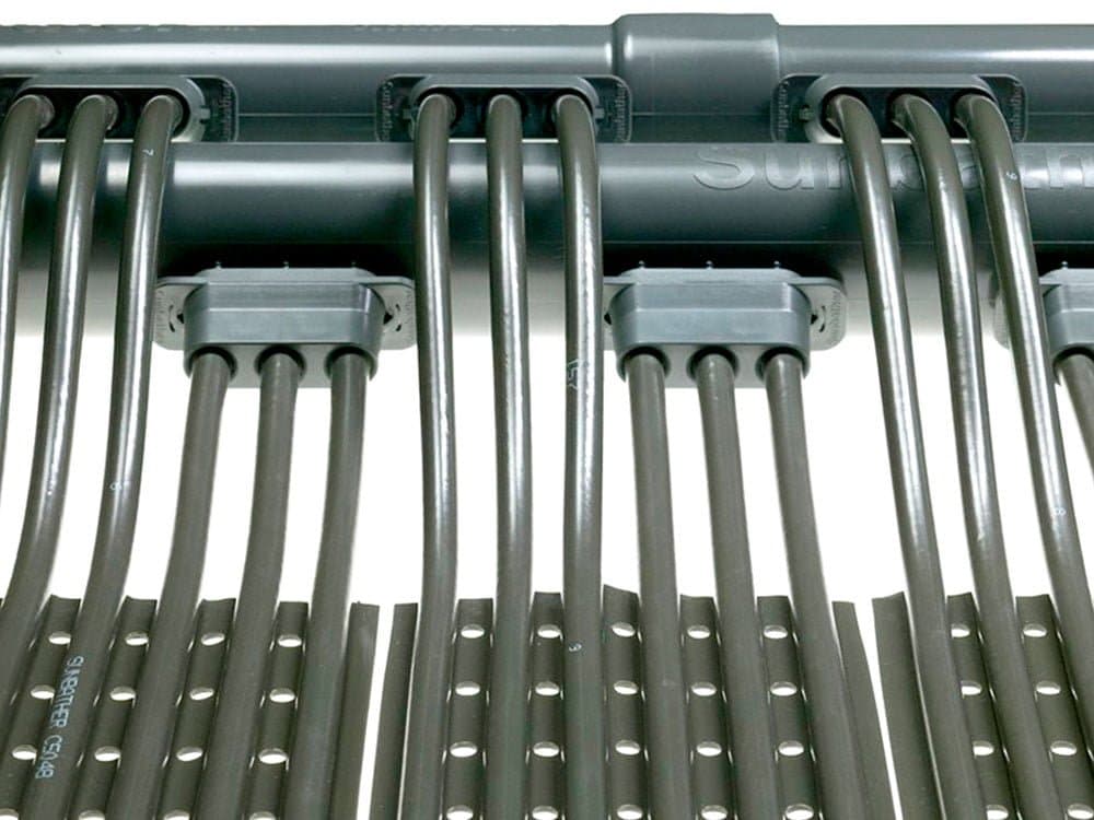 Sunbather Hi-PEC flexible strip and Kwik Lock manifolds
