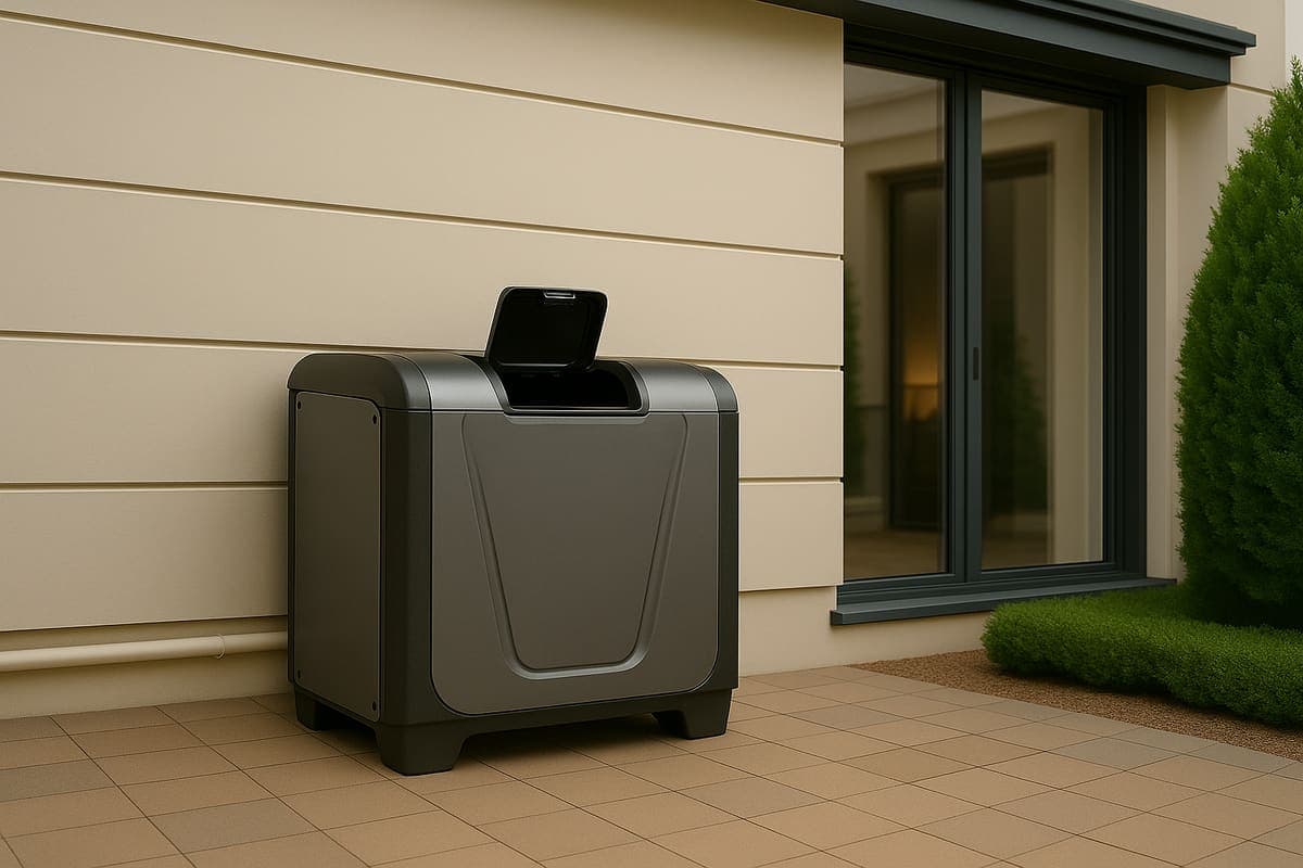 Gas pool heater unit