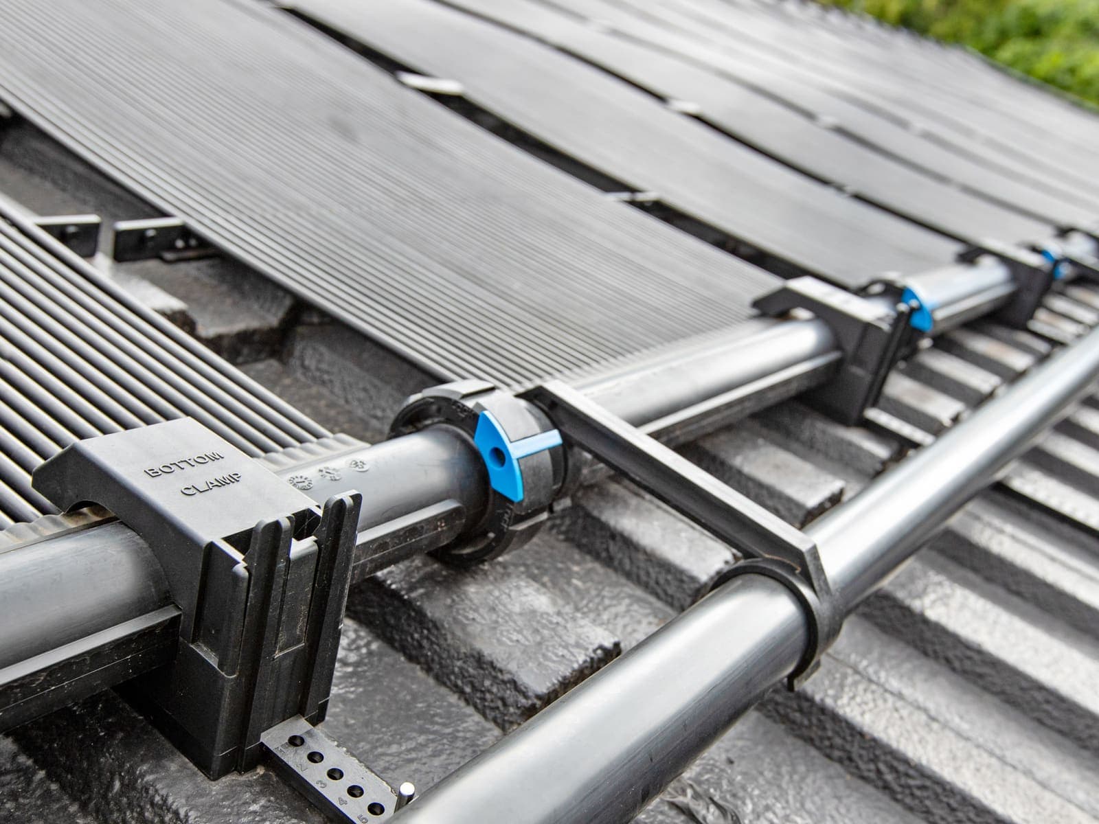Solar pool heating panels repaired and serviced by DuoFlow Solar pool heating panels — DuoFlow repairs and servicing
